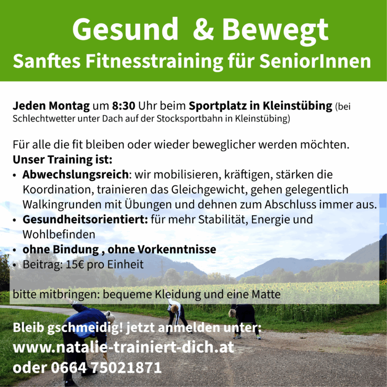 Seniorinnenturnen, aktive und bewegt im Alter, Gesund